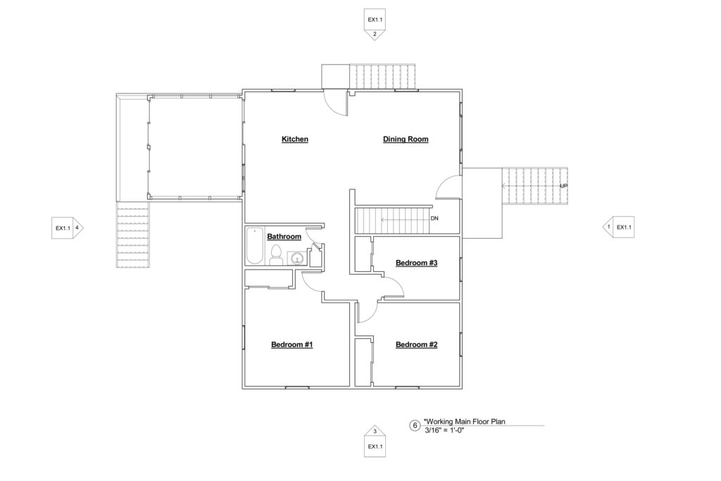 existing floor plan